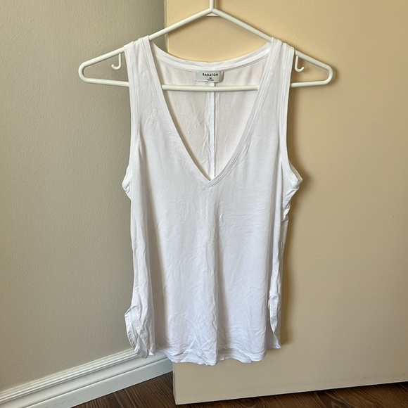 (NWOT) Babaton Zayn Tank Top - White - Picture 3 of 7